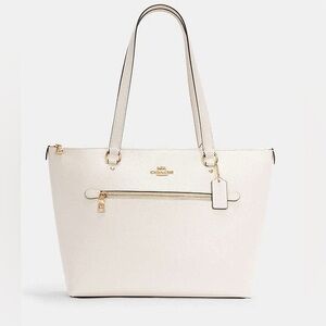 Coach White Tote Bag